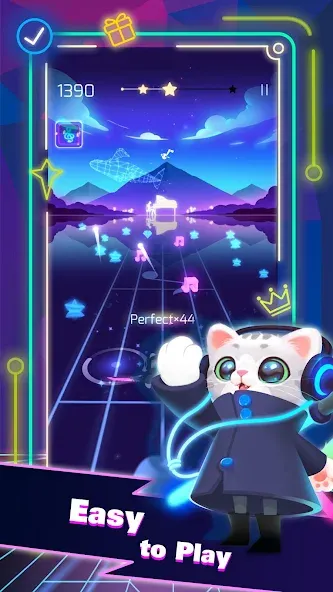 Sonic Cat (Соник Кэт) [МОД Все открыто] APK Android Screenshot 2