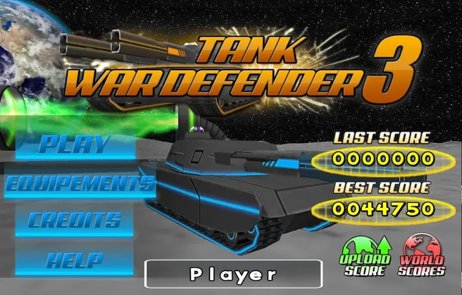 Tank War Defender 3 (Танковая война Защитник 3) [МОД Меню] APK Android Screenshot 1