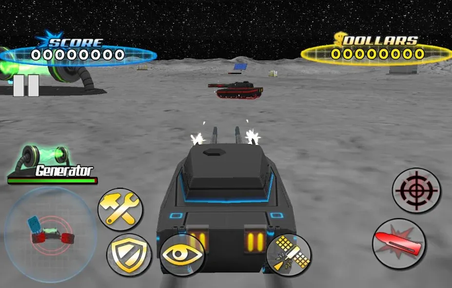 Tank War Defender 3 (Танковая война Защитник 3) [МОД Меню] APK Android Screenshot 2