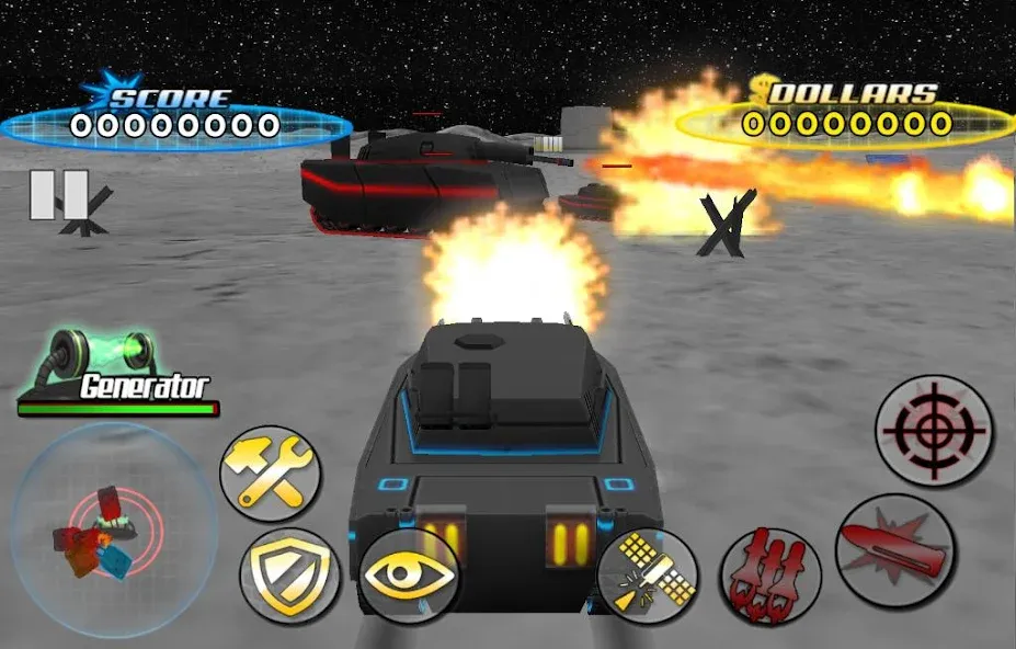 Tank War Defender 3 (Танковая война Защитник 3) [МОД Меню] APK Android Screenshot 4