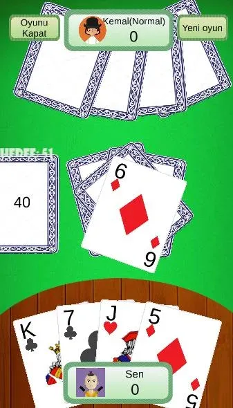 Klasik Pişti İnternetsiz [МОД Меню] APK Android Screenshot 1