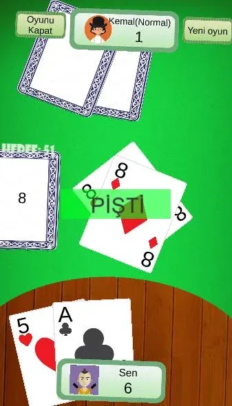 Klasik Pişti İnternetsiz [МОД Меню] APK Android Screenshot 3