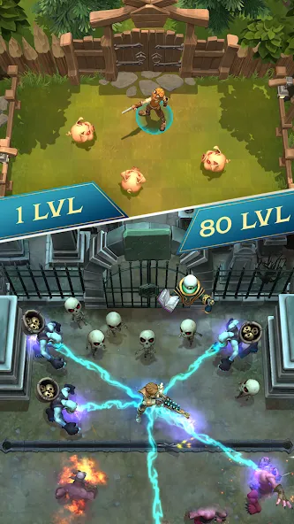 Heroics Epic Legend of Archero (Героическая эпическая легенда Арчеро) [МОД Premium] APK Android Screenshot 2