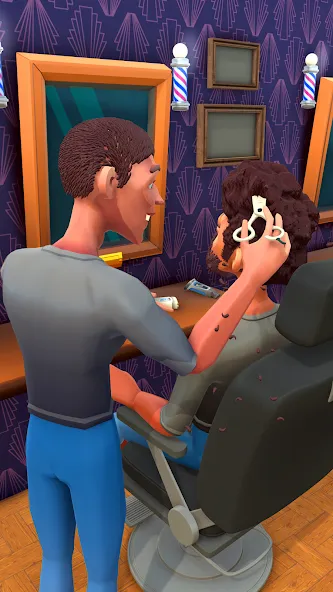 Fade Master 3D: Barber Shop (Фейд Мастер 3Д) [МОД Mega Pack] APK Android Screenshot 3