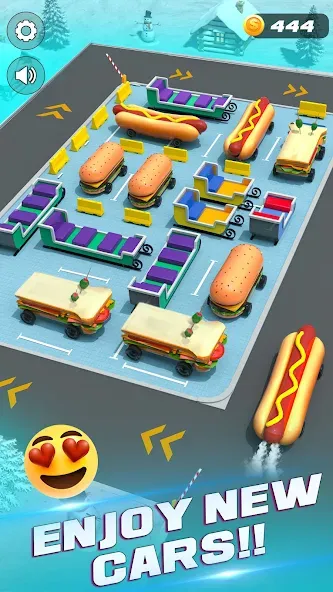Unblock It Car Puzzle Game (Паркинг Джам Разблокировать) [МОД Все открыто] APK Android Screenshot 5
