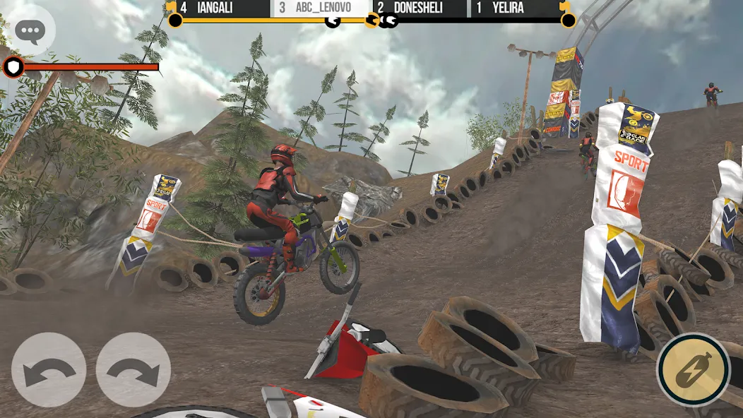 Clan Race: PVP Motocross races (Клан Рейс) [МОД Mega Pack] APK Android Screenshot 3