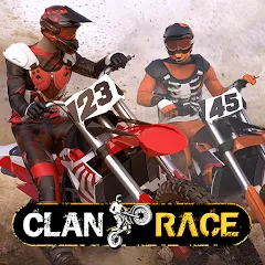 Clan Race: PVP Motocross races (Клан Рейс) [МОД Mega Pack] APK Android