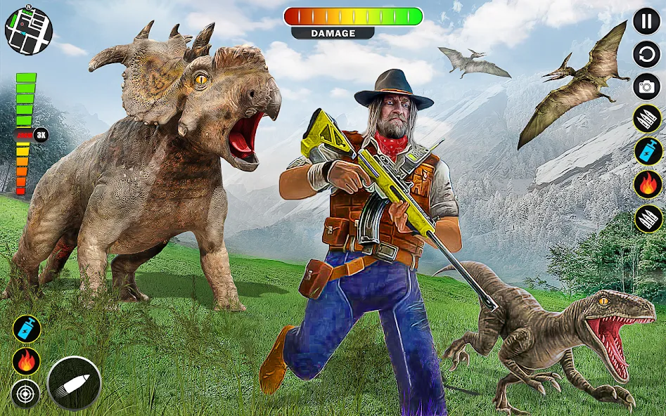 Real Dino Hunter 3D Gun Games (Уайлд Динозавр Хантер Ган Геймс) [МОД Premium] APK Android Screenshot 4