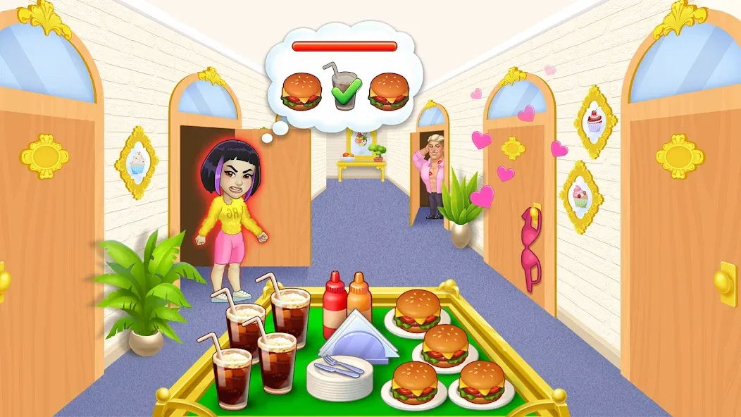 Jane’s Story: Cooking & Hotel [МОД Unlocked] APK Android Screenshot 1