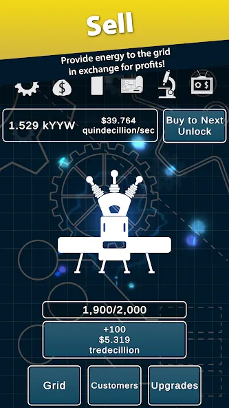 Idle Power (Айдл Пауэр) [МОД Unlocked] APK Android Screenshot 2