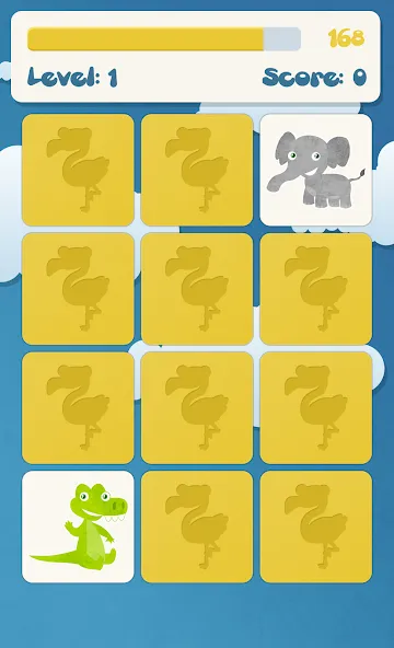 Animals memory game for kids [МОД Все открыто] APK Android Screenshot 3