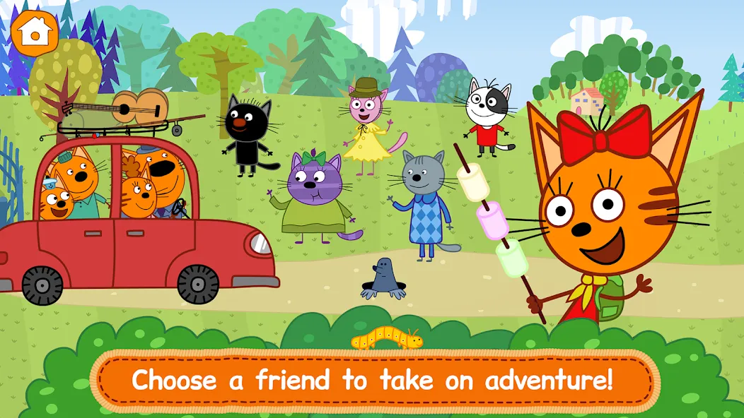 Kid-E-Cats: Kitty Cat Games! [МОД Unlocked] APK Android Screenshot 1