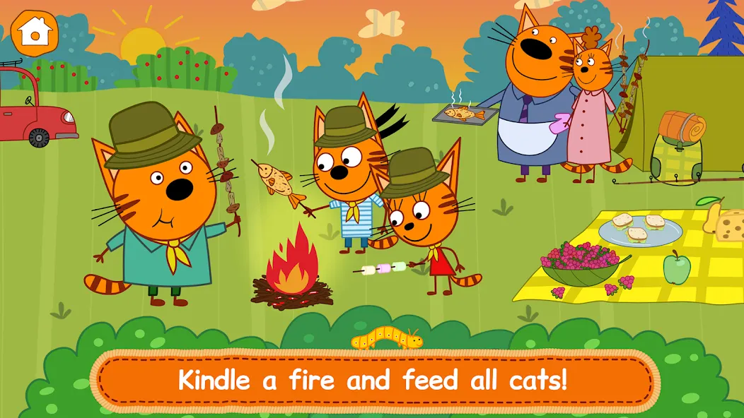 Kid-E-Cats: Kitty Cat Games! [МОД Unlocked] APK Android Screenshot 5
