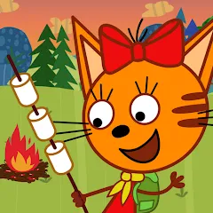 Kid-E-Cats: Kitty Cat Games! [МОД Unlocked] APK Android