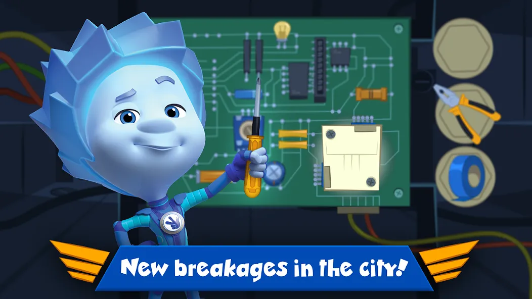 The Fixies: Fun Boy Games! [МОД Бесконечные монеты] APK Android Screenshot 2