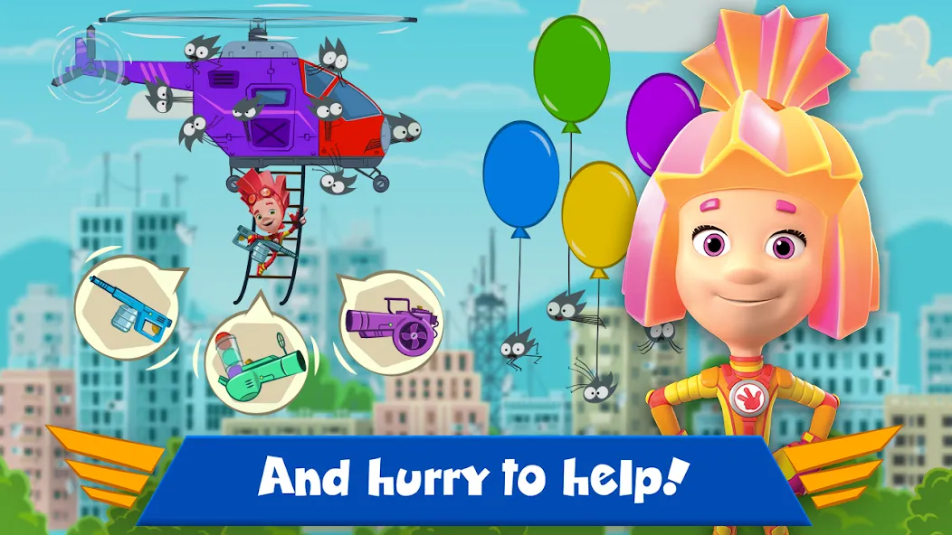 The Fixies: Fun Boy Games! [МОД Бесконечные монеты] APK Android Screenshot 4