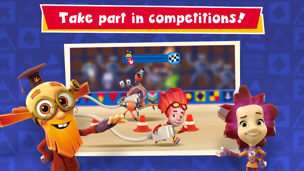 Fixies vs Crabots: Cool Game! [МОД Меню] APK Android Screenshot 2