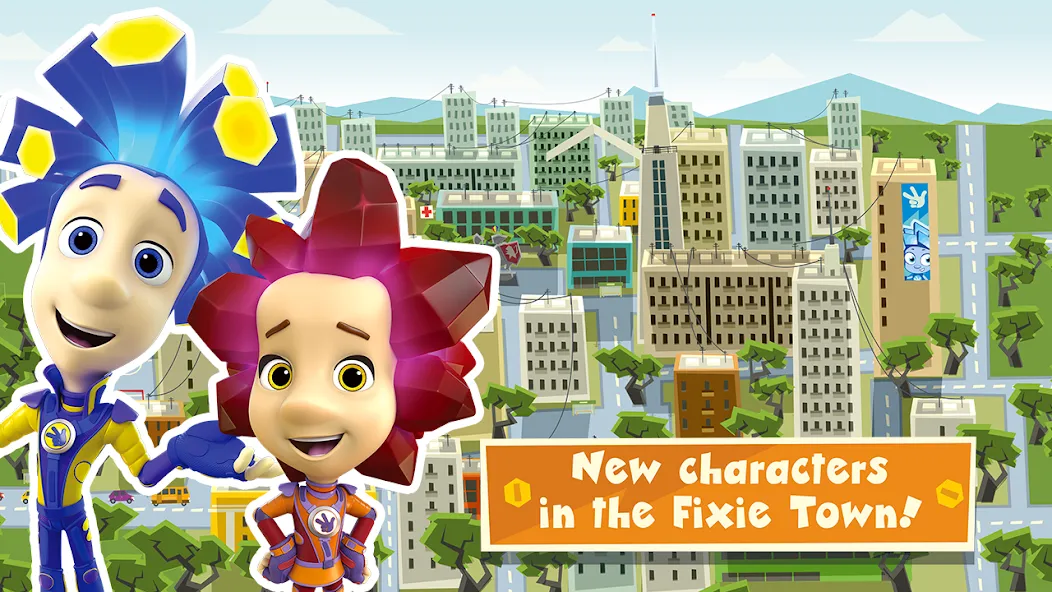 The Fixies Town Cool Kid Games [МОД Меню] APK Android Screenshot 1