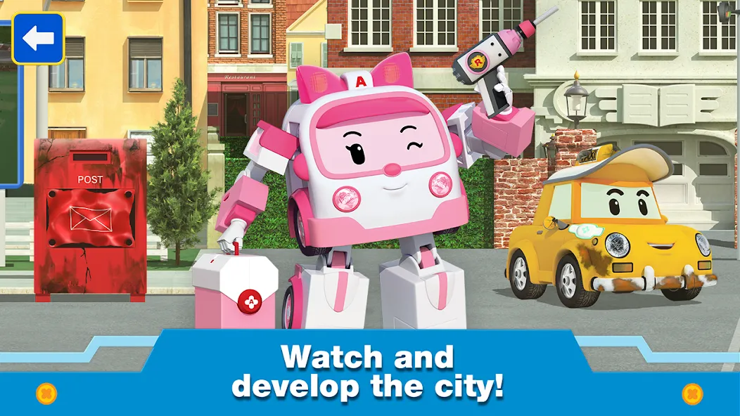 Robocar Poli: Games for Boys! [МОД Unlocked] APK Android Screenshot 2