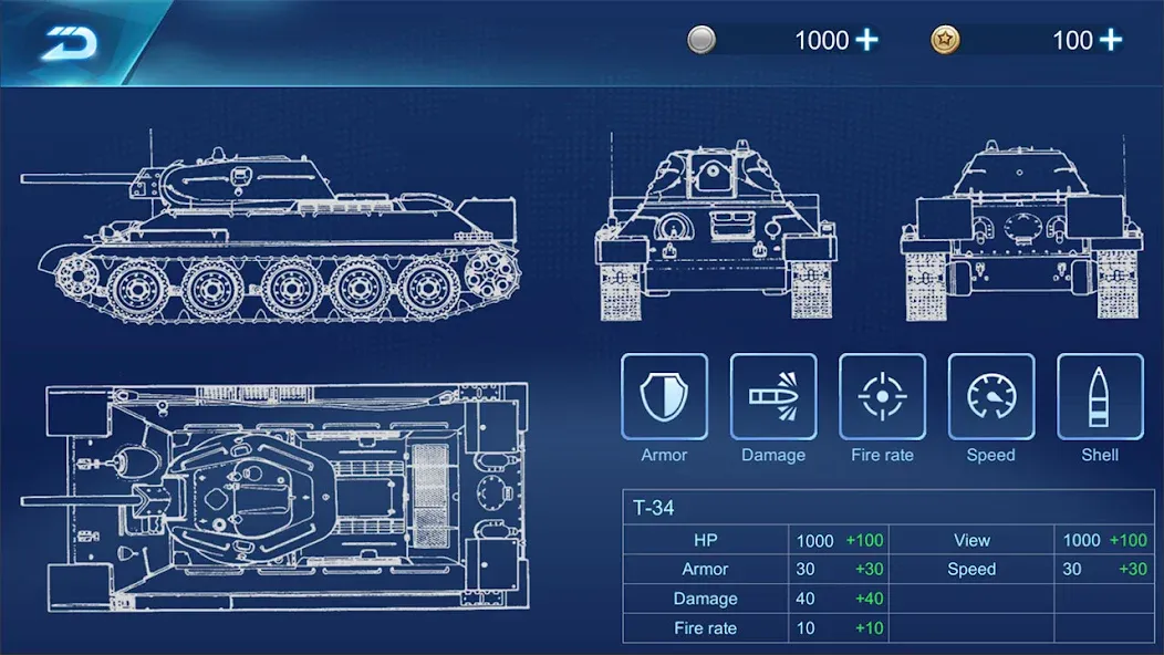Ace Tank [МОД Unlocked] APK Android Screenshot 2