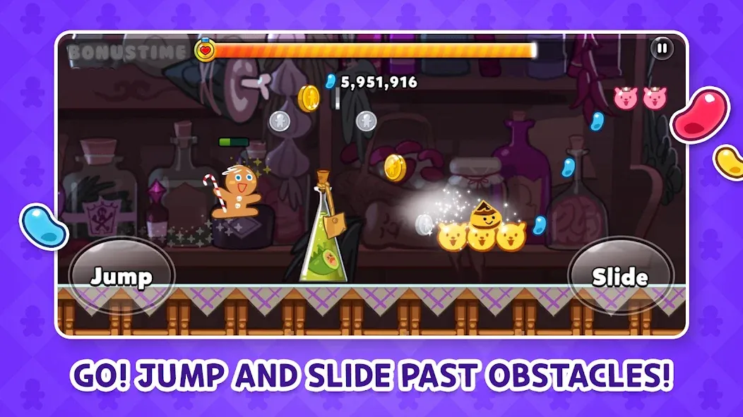 CookieRun: OvenBreak (Куки Ран) [МОД Бесконечные монеты] APK Android Screenshot 1
