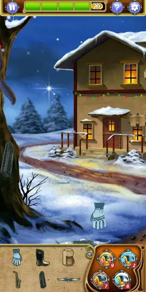 Hidden Object: Winter Wonder (Хидден Объект) [МОД Бесконечные монеты] APK Android Screenshot 3