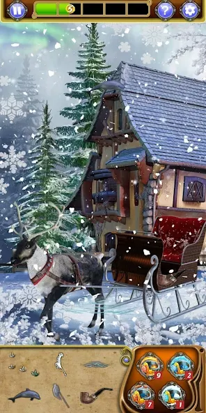 Hidden Object: Winter Wonder (Хидден Объект) [МОД Бесконечные монеты] APK Android Screenshot 5