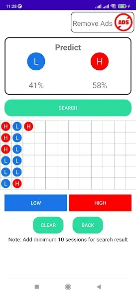 Sicbo Predict Tool (Сикбо Предикт Тул) [МОД Бесконечные монеты] APK Android Screenshot 1