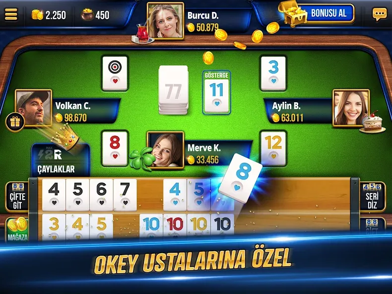 Tekel Okey (Текел Окей) [МОД Premium] APK Android Screenshot 5