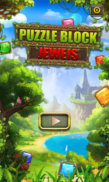 Puzzle Block Jewels (Пазл Блок Драгоценности) [МОД Меню] APK Android Screenshot 1