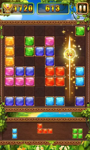 Puzzle Block Jewels (Пазл Блок Драгоценности) [МОД Меню] APK Android Screenshot 4