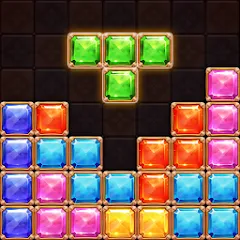 Puzzle Block Jewels (Пазл Блок Драгоценности) [МОД Меню] APK Android