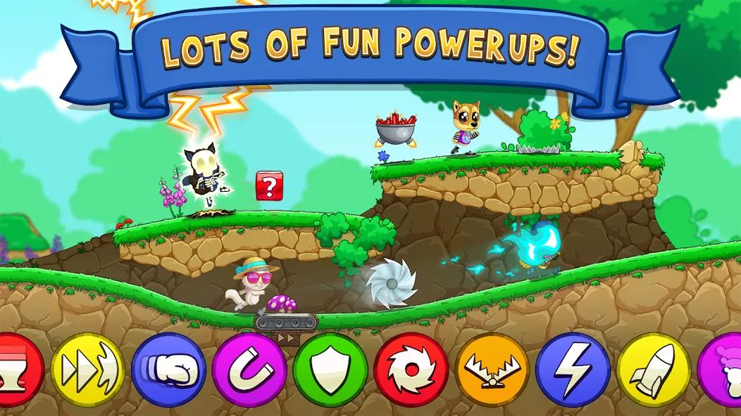 Fun Run 3 - Multiplayer Games (Фан Ран 3) [МОД Меню] APK Android Screenshot 1