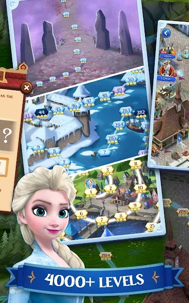 Disney Frozen Free Fall Games [МОД Mega Pack] APK Android Screenshot 3