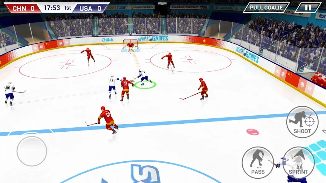 Hockey All Stars (Хоккей Олл Старс) [МОД Бесконечные монеты] APK Android Screenshot 2