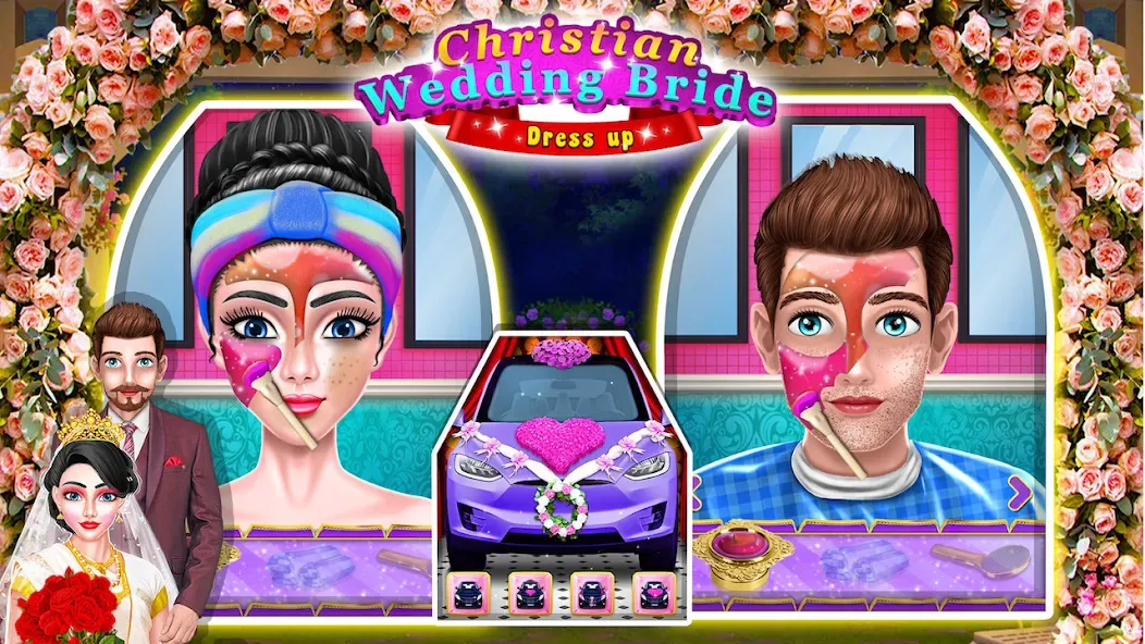 Indian Bride Makeup Games (Индийская невеста игры по макияжу) [МОД Много денег] APK Android Screenshot 3