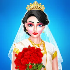 Indian Bride Makeup Games (Индийская невеста игры по макияжу) [МОД Много денег] APK Android