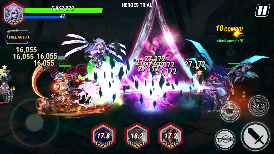 Heroes Infinity Premium (Герои Бесконечности Премиум) [МОД Бесконечные монеты] APK Android Screenshot 3