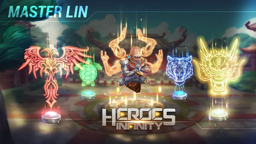 Heroes Infinity: Super Heroes (Хироуз Инфинити) [МОД Меню] APK Android Screenshot 4