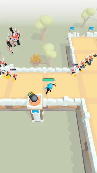 Wild Archer: Castle Defense (Ланд Инвейдер) [МОД Много денег] APK Android Screenshot 2