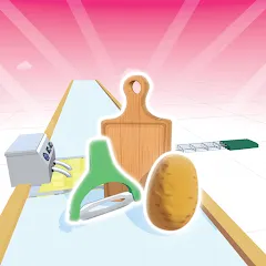 Potato Rush (Потейто Раш) [МОД Unlocked] APK Android