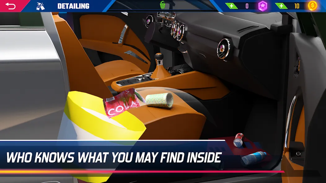 Car Detailing Simulator 2023 [МОД Бесконечные монеты] APK Android Screenshot 3