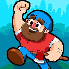 Timberman The Big Adventure (Тимбермен Большое Приключение) [МОД Меню] APK Android