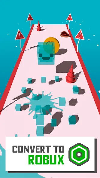 Slime Rush Robux Roblominer (Слайм Раш Робукс) [МОД Меню] APK Android Screenshot 3