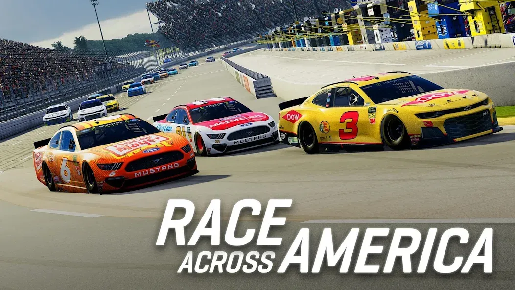 NASCAR Heat Mobile (НАСКАР Хит Мобилай) [МОД Много денег] APK Android Screenshot 1