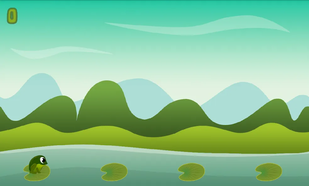 Jumping frog [МОД Бесконечные монеты] APK Android Screenshot 1