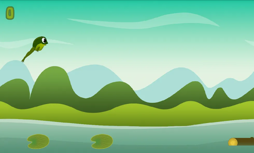 Jumping frog [МОД Бесконечные монеты] APK Android Screenshot 2
