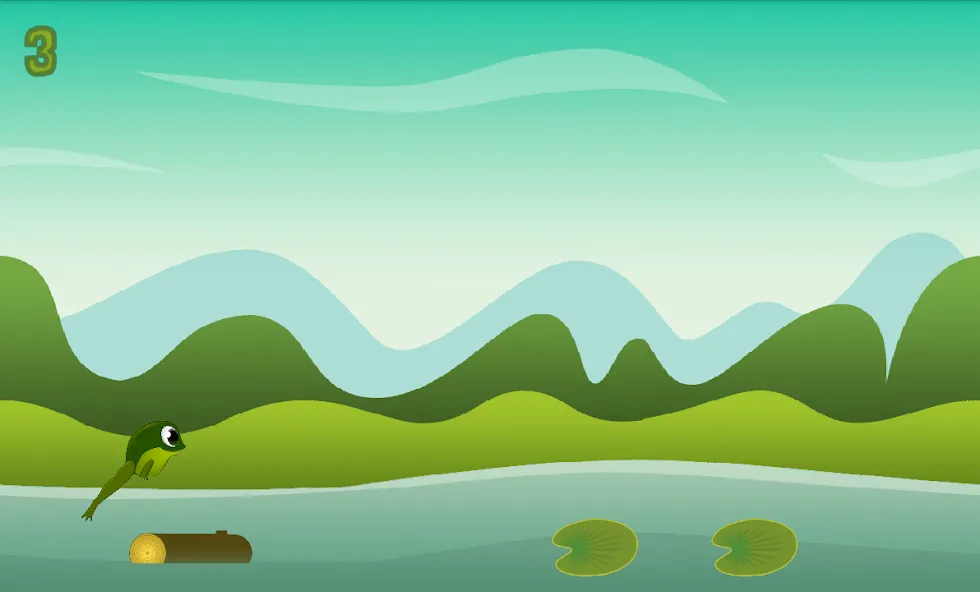 Jumping frog [МОД Бесконечные монеты] APK Android Screenshot 3