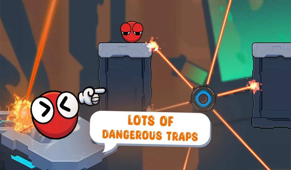 Bounce Ball 6: Roller Ball 6 (Боунс Болл 6) [МОД Mega Pack] APK Android Screenshot 4