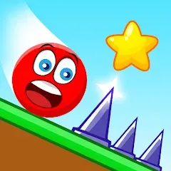 Red Ball Roller (Ред Болл Роллер) [МОД Меню] APK Android
